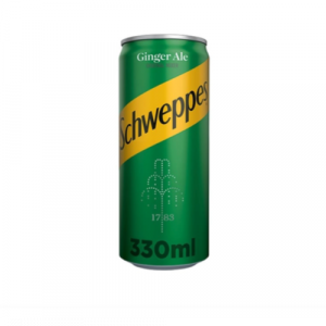 SCHWEPPES GINGER ALE 330ml